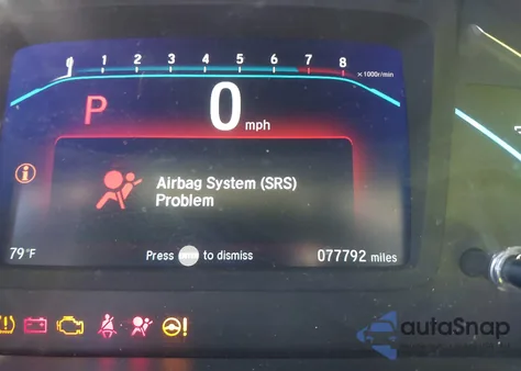 2018 Honda Odyssey Ex z USA, uszkodzony, nr VIN 5FNRL6H58JB033008